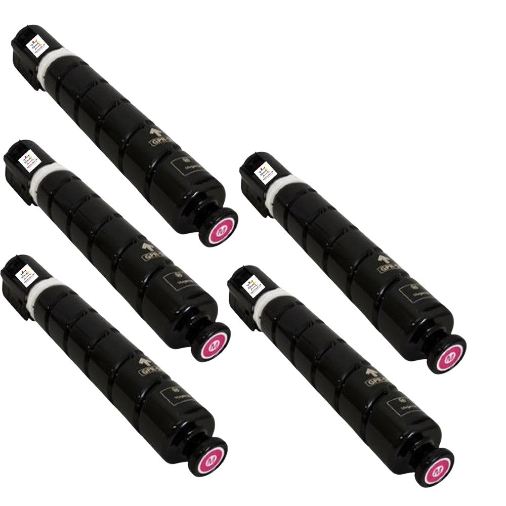 Ampuproducts Compatible Toner Cartridge Replacement For CANON 2184C003A (GPR-58) 5-PACK