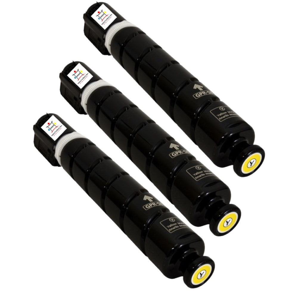 Ampuproducts Compatible Toner Cartridge Replacement For CANON 2185C003AA (GPR-58) 3-PACK