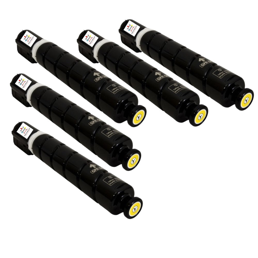 Ampuproducts Compatible Toner Cartridge Replacement For CANON 2185C003AA (GPR-58) 5-PACK