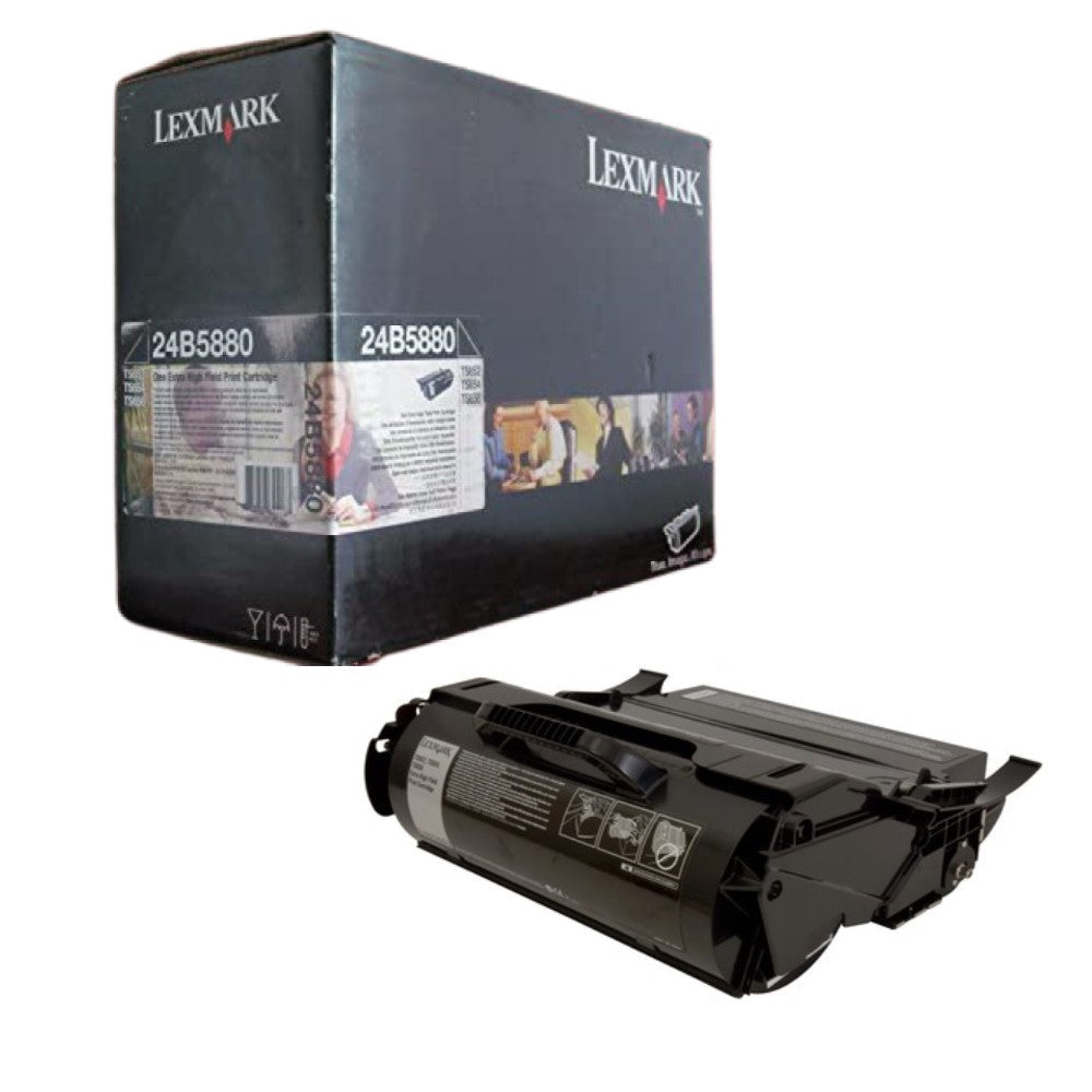 GENUINE LEXMARK 24B5880 BLACK TONER CARTRIDGE