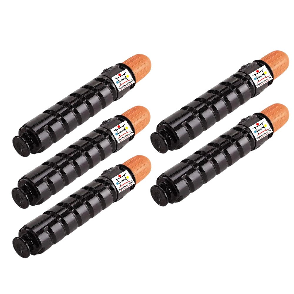 Ampuproducts Compatible Toner Cartridge Replacement For CANON 2785B003AA (GPR-35) COMPATIBLE (5-PACK)