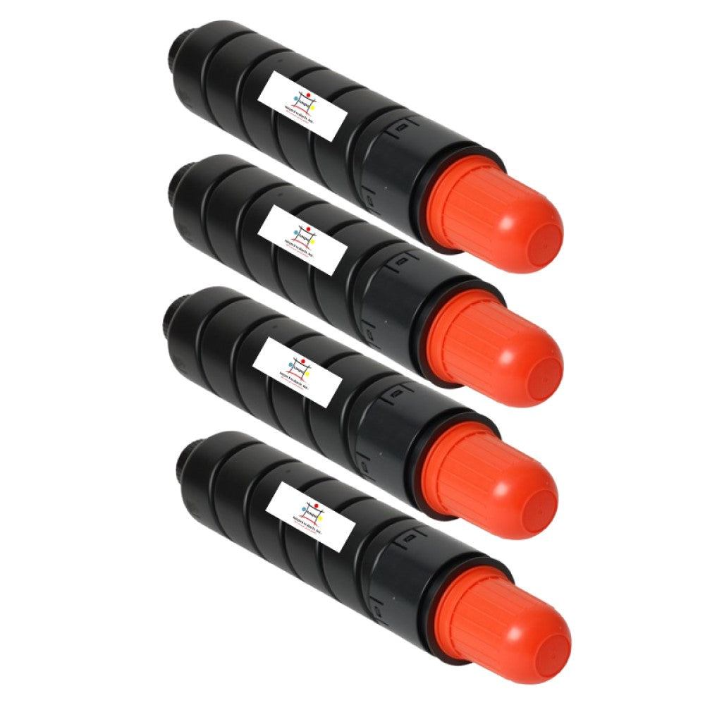 Ampuproducts Compatible Toner Cartridge Replacement For CANON 2786B003AA (GPR-34) 4-PACK
