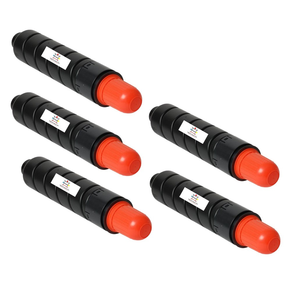 Ampuproducts Compatible Toner Cartridge Replacement For CANON 2786B003AA (GPR-34) 5-PACK