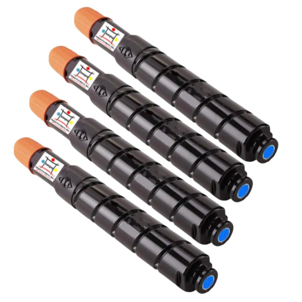 Ampuproducts Compatible Toner Cartridge Replacement For CANON 2796B003AA (GPR-33) 4-PACK
