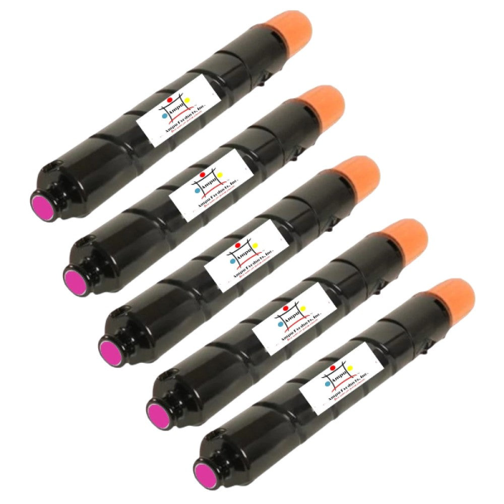 Ampuproducts Compatible Toner Cartridge Replacement For CANON 2798B003AA (GPR-30) 5-PACK
