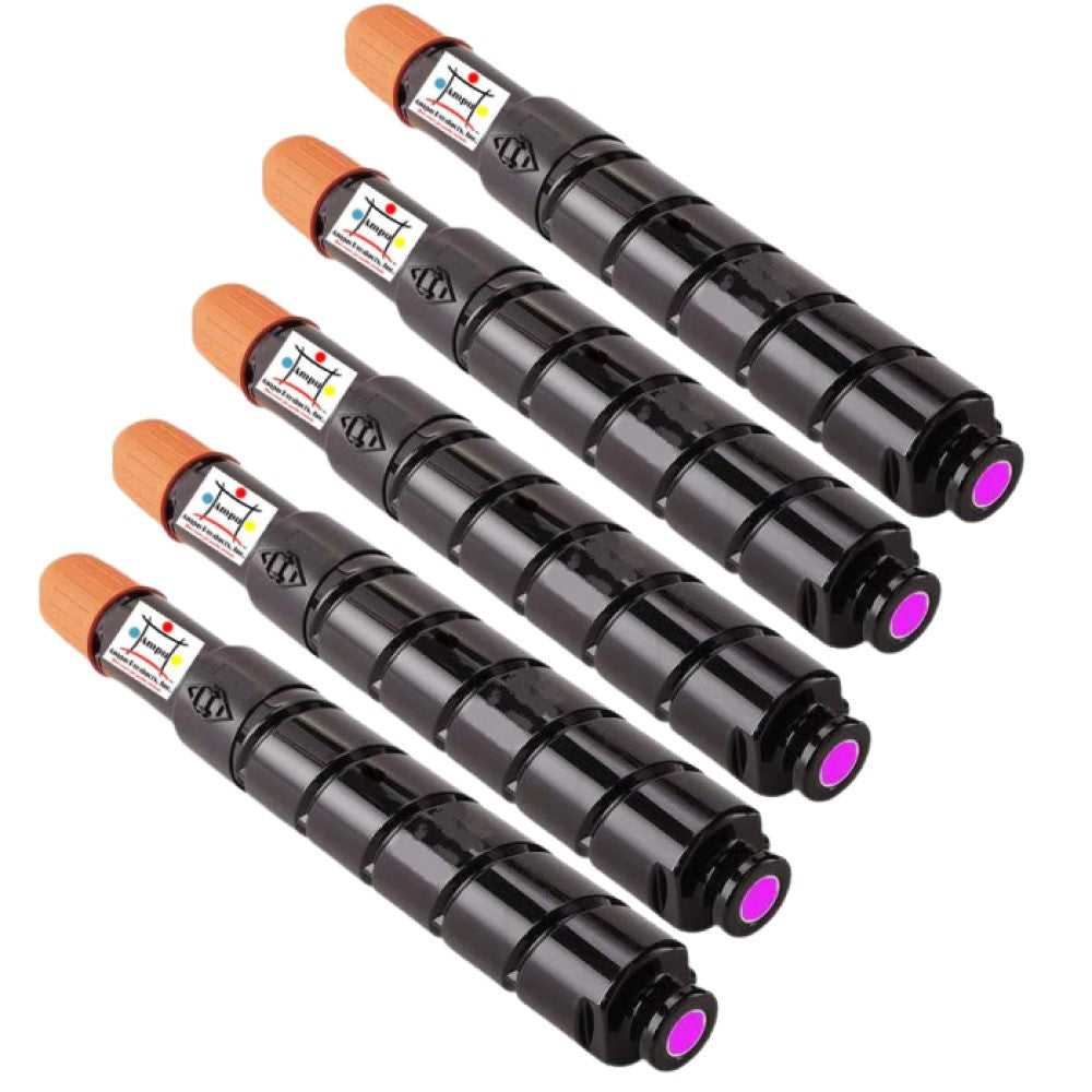 Ampuproducts Compatible Toner Cartridge Replacement For CANON 2800B003AA (GPR-33) 5-PACK