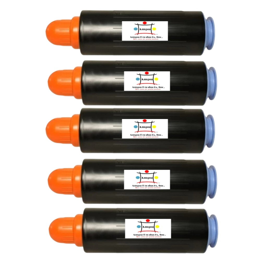 Ampuproducts Compatible Toner Cartridge Replacement For CANON 3764B003AA (GPR-37) 5-PACK