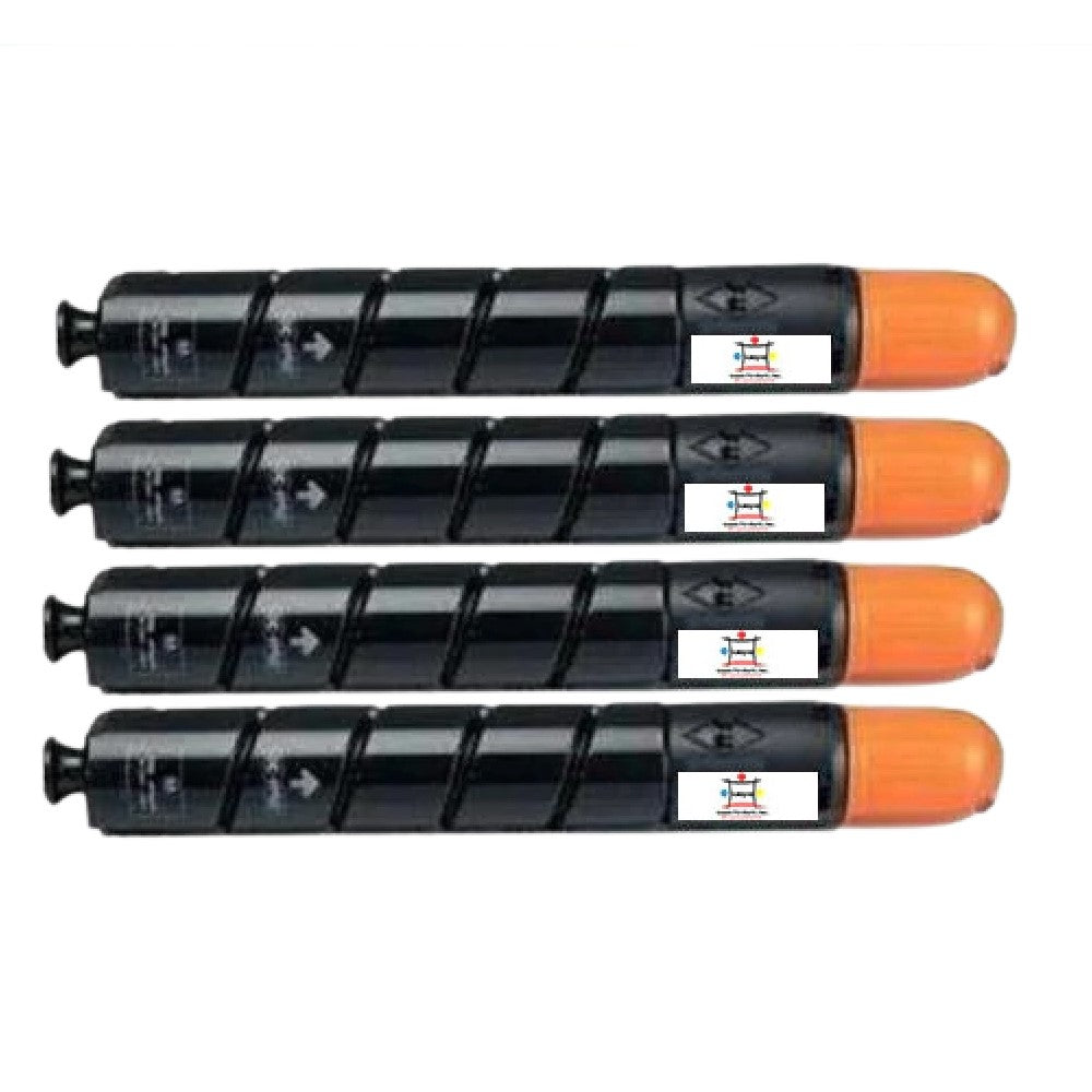 Ampuproducts Compatible Toner Cartridge Replacement For CANON 3782B003AA (GPR-36) 4-PACK