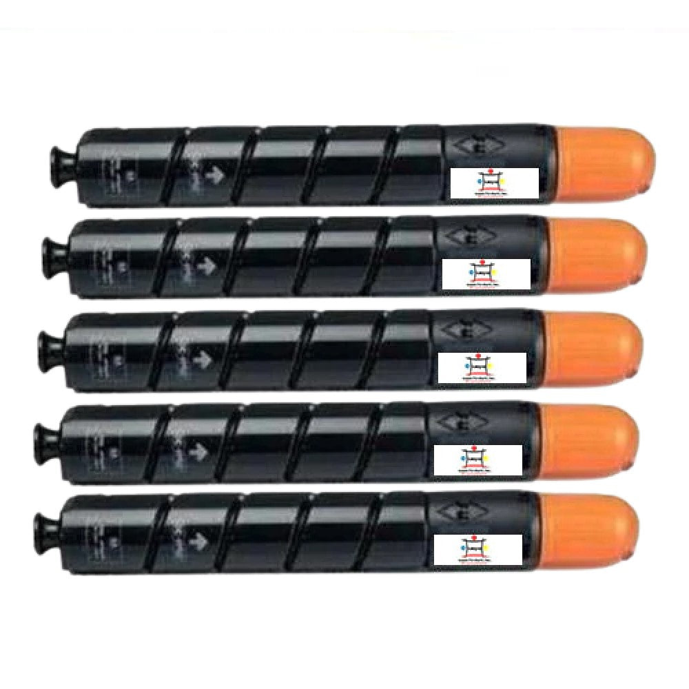 Ampuproducts Compatible Toner Cartridge Replacement For CANON 3782B003AA (GPR-36) 5-PACK