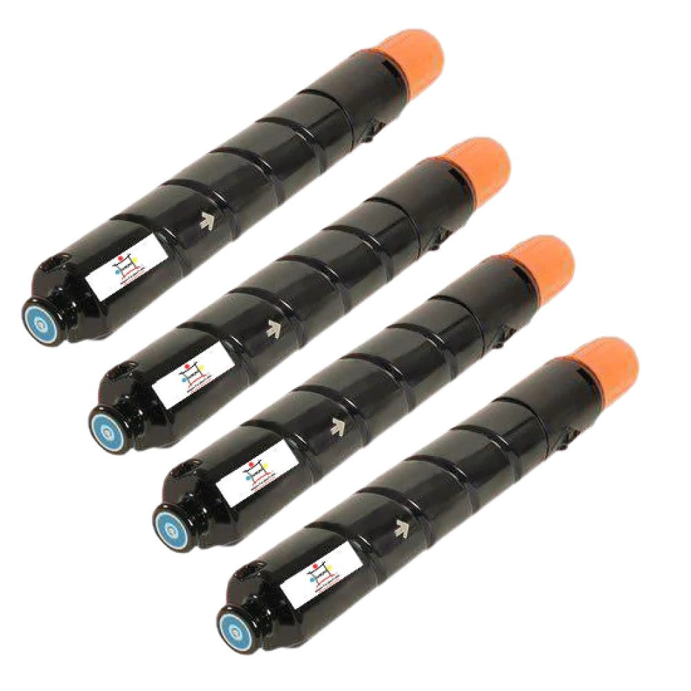 Ampuproducts Compatible Toner Cartridge Replacement For CANON 3783B003AA (GPR-36) 4-PACK