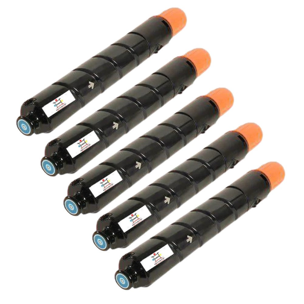 Ampuproducts Compatible Toner Cartridge Replacement For CANON 3783B003AA (GPR-36) 5-PACK