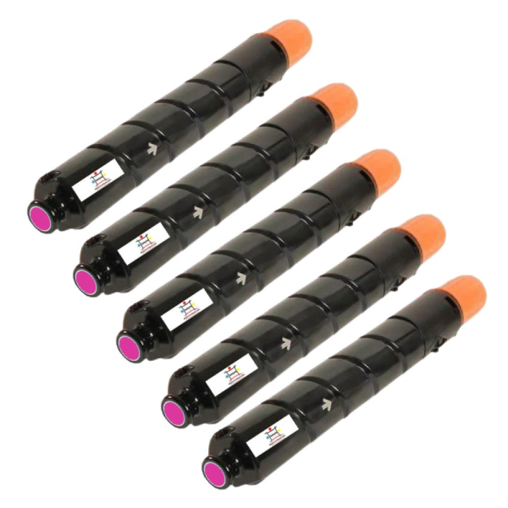 Ampuproducts Compatible Toner Cartridge Replacement For CANON 3784B003AA (GPR-36) 5-PACK