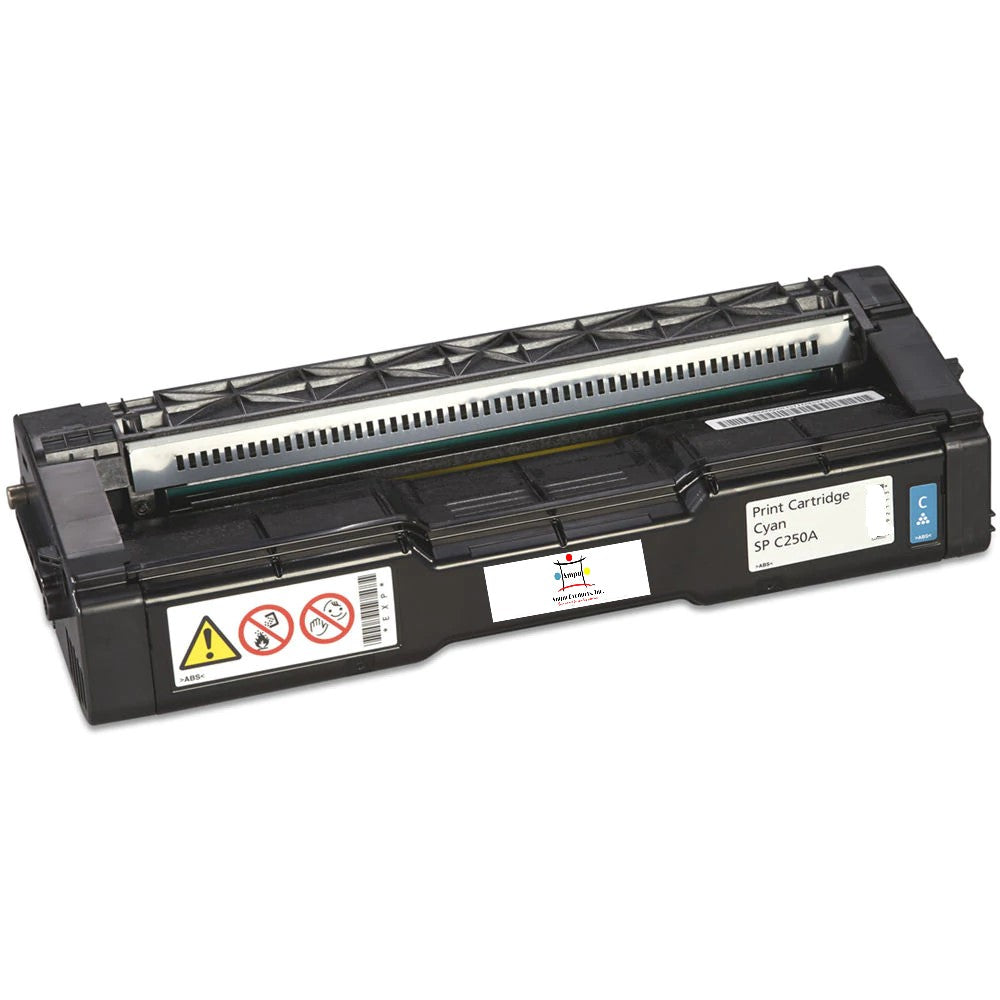 Compatible Toner Cartridge Replacement For RICOH 407540 (C250A) Cyan (2.3K YLD)