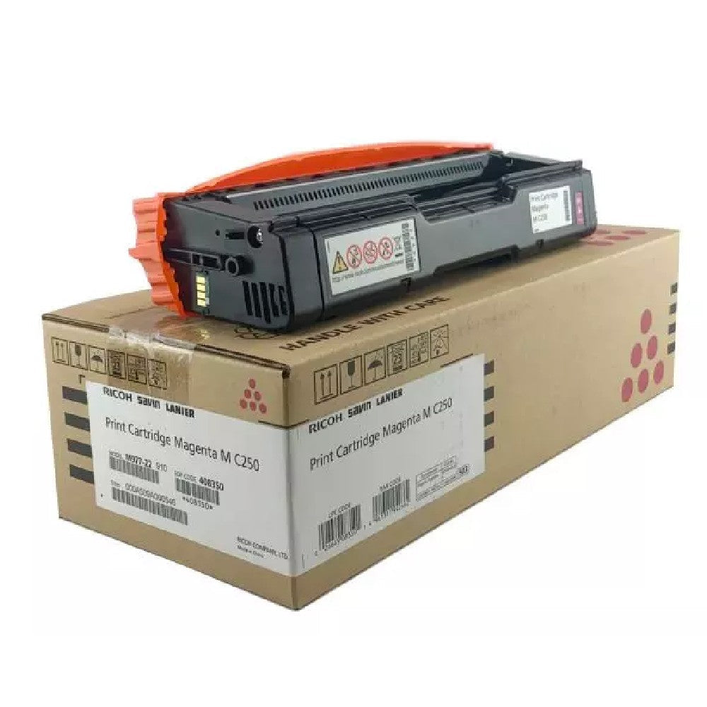 GENUINE  408350 RICOH MC250FWB SD YLD MAGENTA TONER