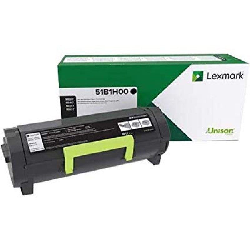 GENUINE LEXMARK 51B1H00 BLACK TONER CARTRIDGE