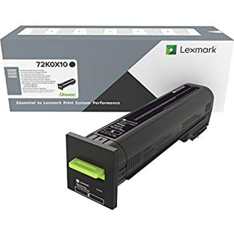 GENUINE LEXMARK 72K0X10 (HIGH YIELD) BLACK