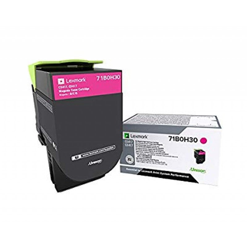 GENUINE LEXMARK 71B0030 MAGENTA TONER CARTRIDGE