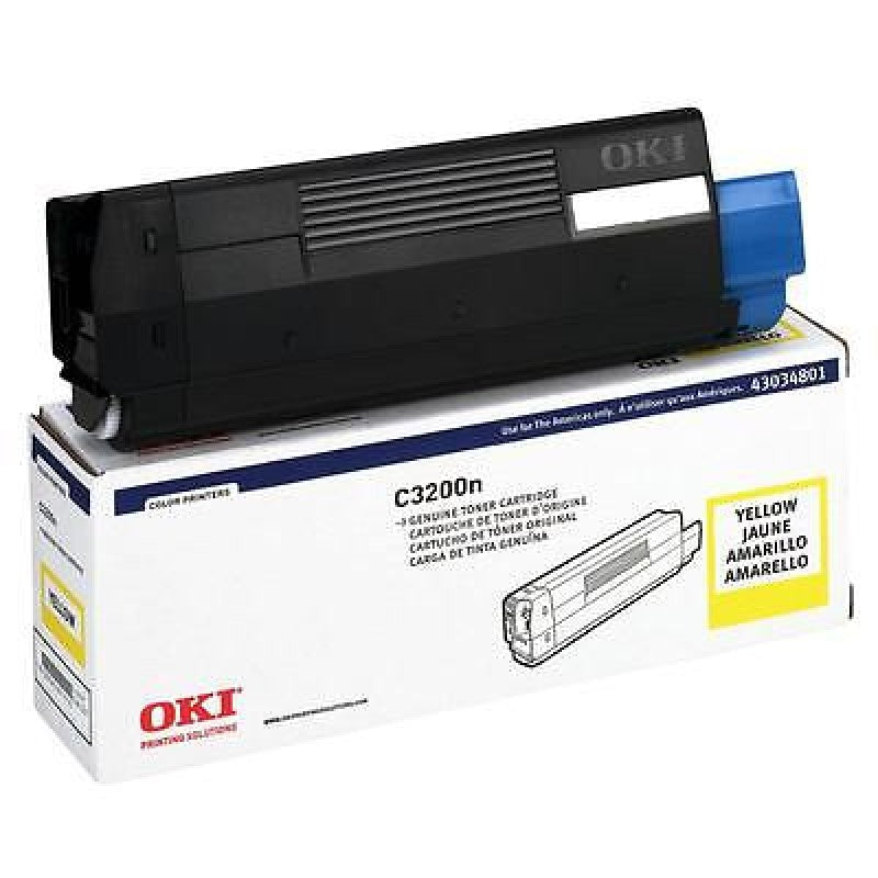 GENUINE OKIDATA 43034801 TONER CARTRIDGE