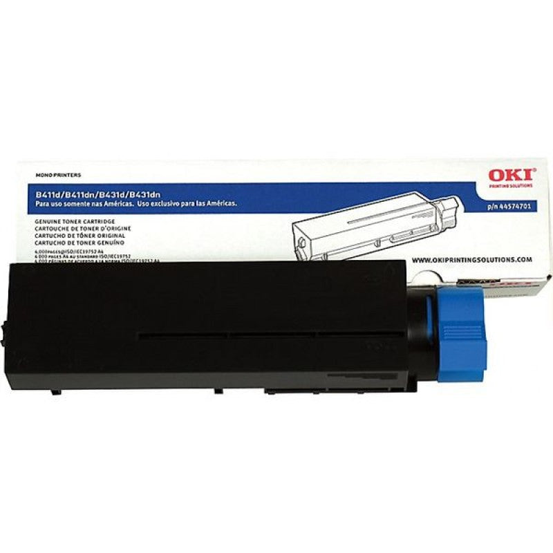 GENUINE OKIDATA 44574701 (B411) TONER CARTRIDGE