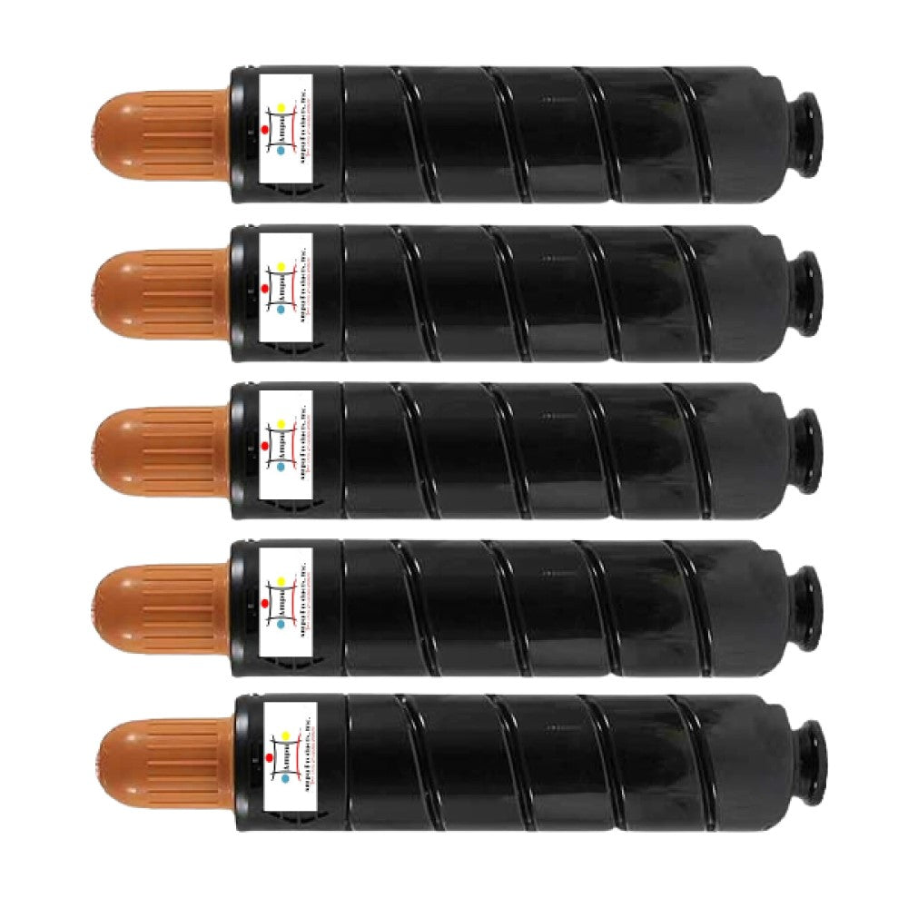 Ampuproducts Compatible Toner Cartridge Replacement For CANON 4791B003AA (GPR-42) 5-PACK