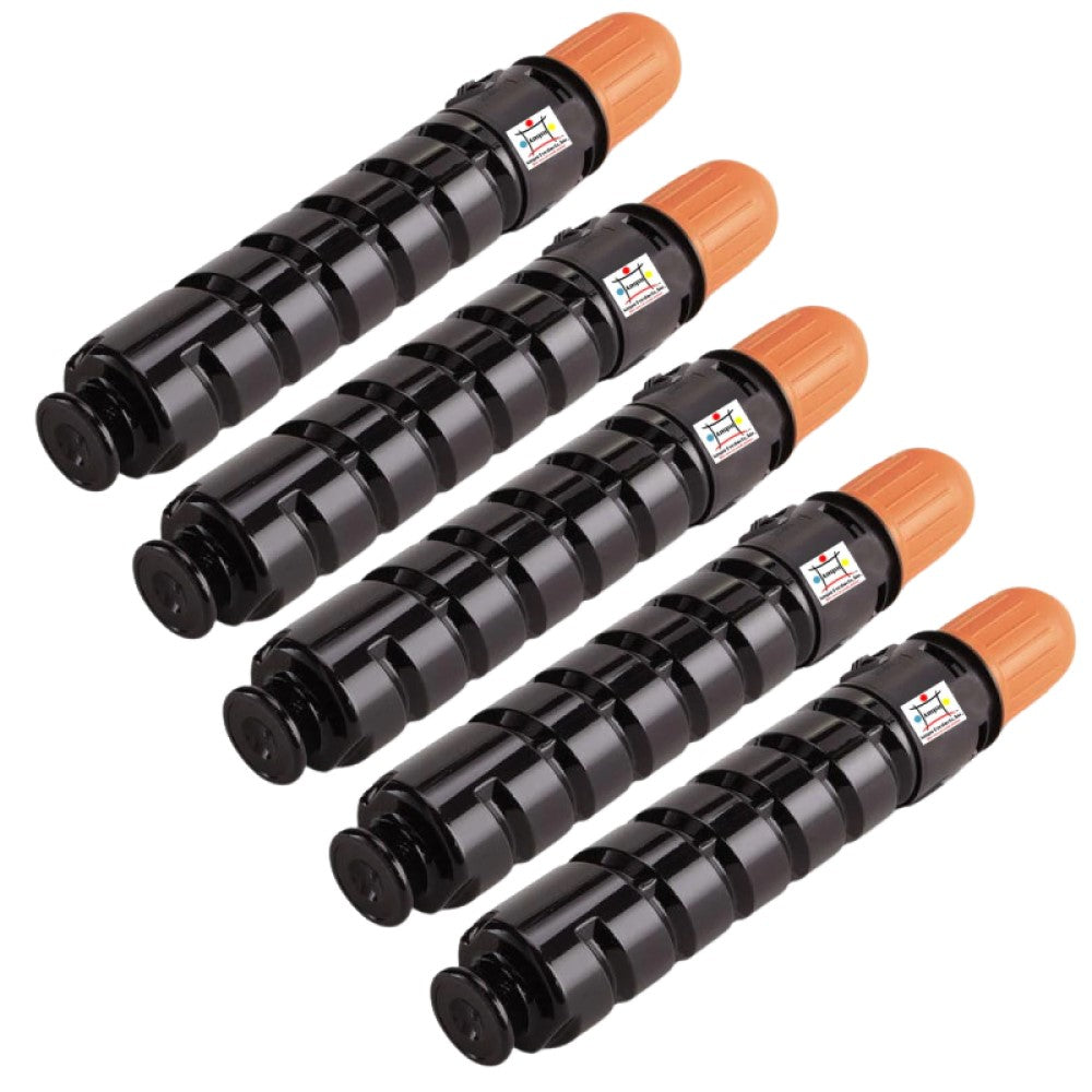 Ampuproducts Compatible Toner Cartridge Replacement For CANON 4792B003AA (GPR-43) 5-PACK