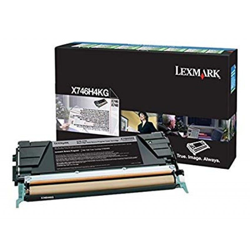 GENUINE LEXMARK X746H4KG BLACK TONER CARTRIDGE
