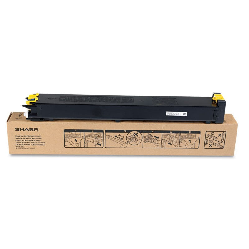 GENUINE SHARP MX31NTYA YELLOW TONER CARTRIDGE