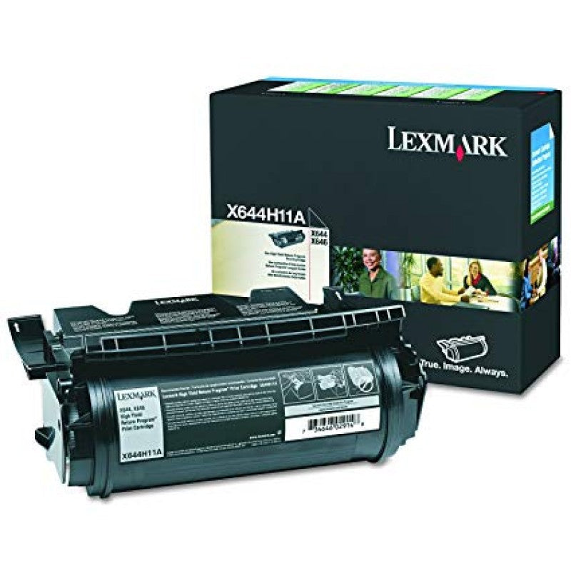 GENUINE LEXMARK X644H11A BLACK TONER CARTRIDGE