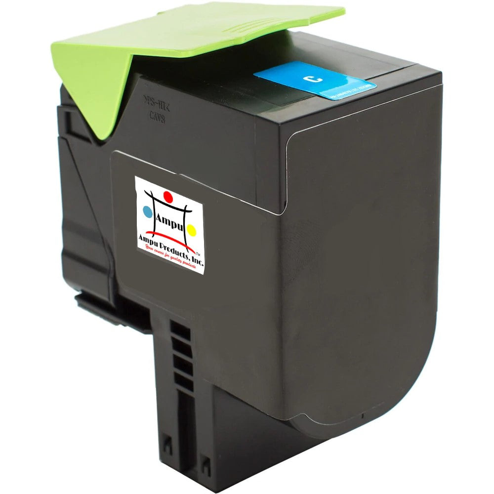 Compatible Toner Cartridge Replacement For Lexmark 71B0020 (Cyan) 2.3K YLD