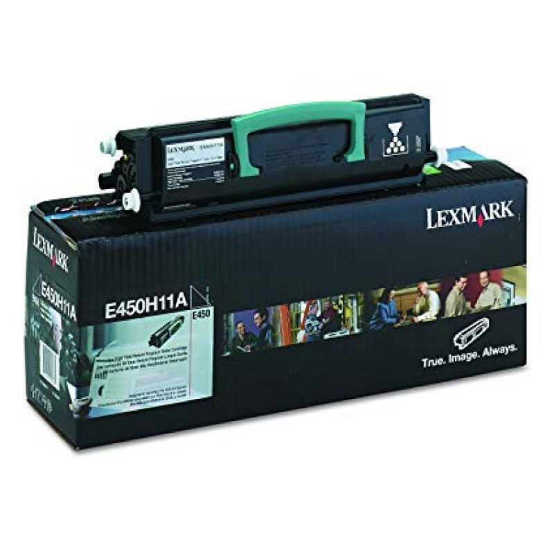 GENUINE  LEXMARK E450H11A BLACK TONER CARTRIDGE