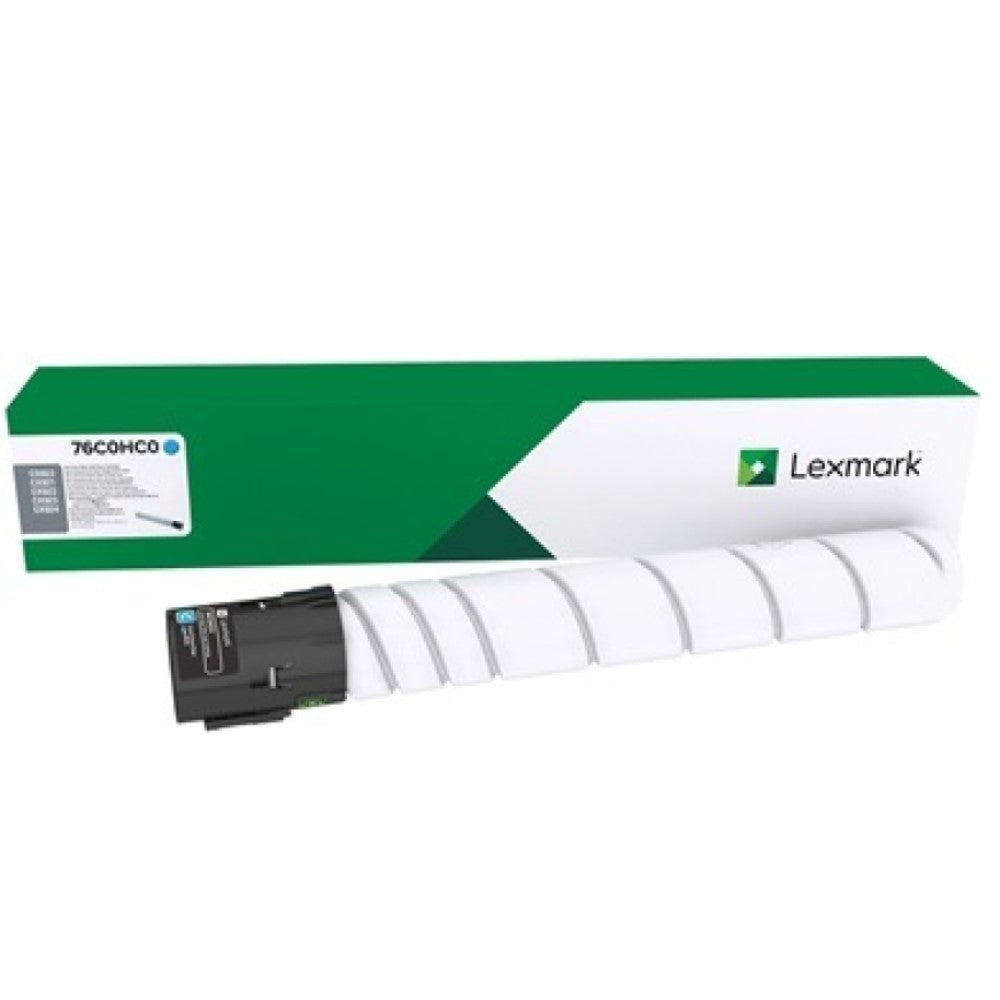 GENUINE LEXMARK 76C0HC0 (CYAN) TONER CARTRIDGE