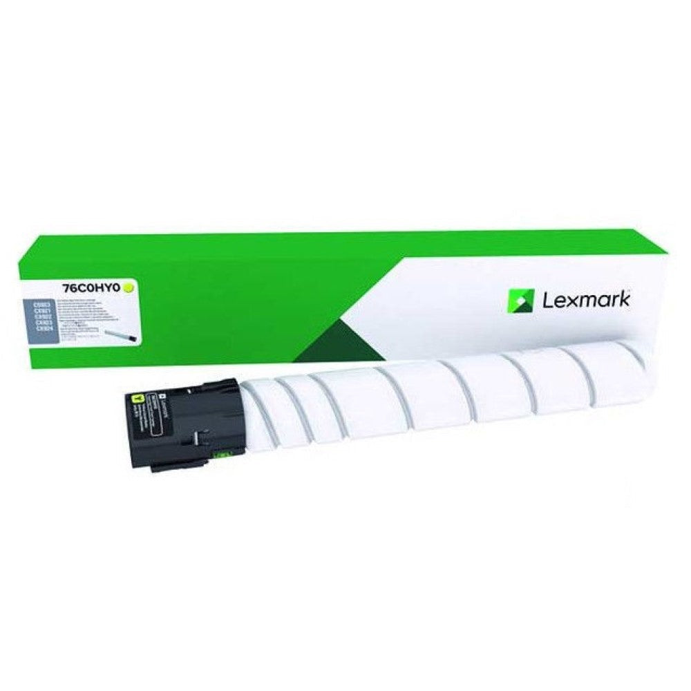 GENUINE LEXMARK 76C0HY0 (YELLOW) TONER CARTRIDGE