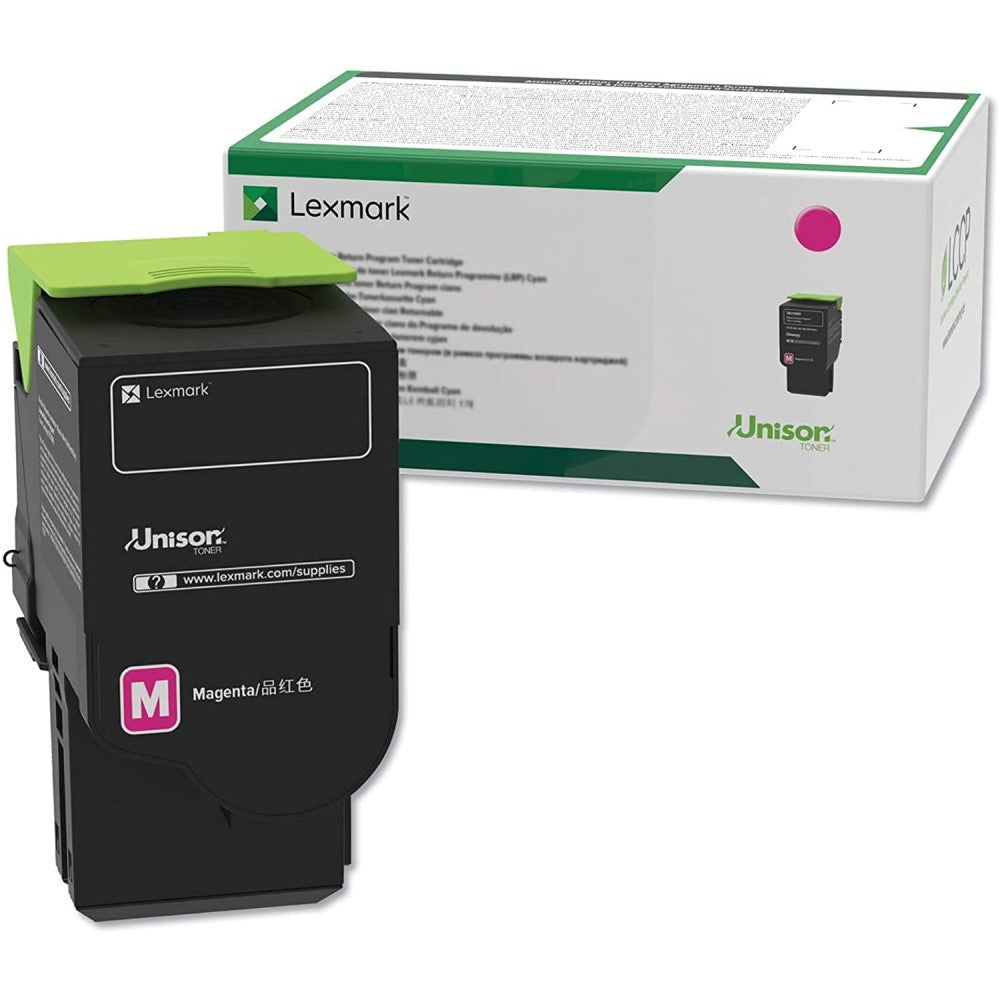 GENUINE LEXMARK 78C10M0 MAGENTA TONER CARTRIDGE