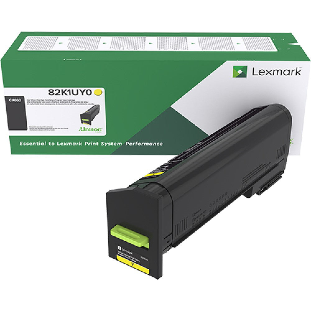 GENUINE LEXMARK 82K1UY0 (YELLOW) TONER