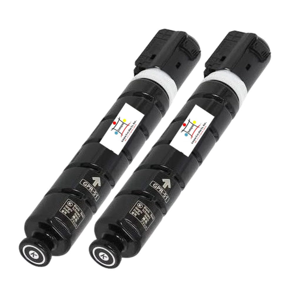 Ampuproducts Compatible Toner Cartridge Replacement For CANON 8516B003AA (GPR-51) 2-PACK
