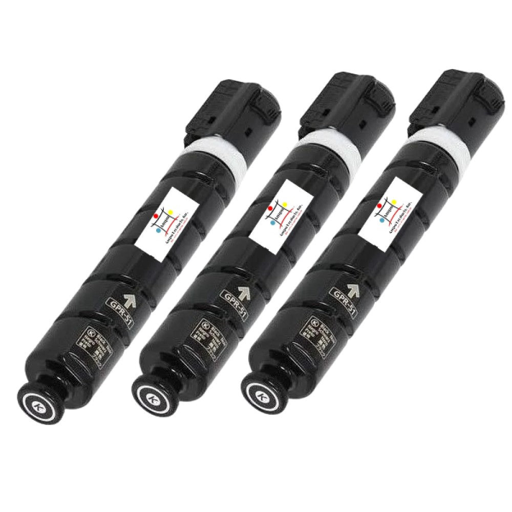 Ampuproducts Compatible Toner Cartridge Replacement For CANON 8516B003AA (GPR-51) 3-PACK