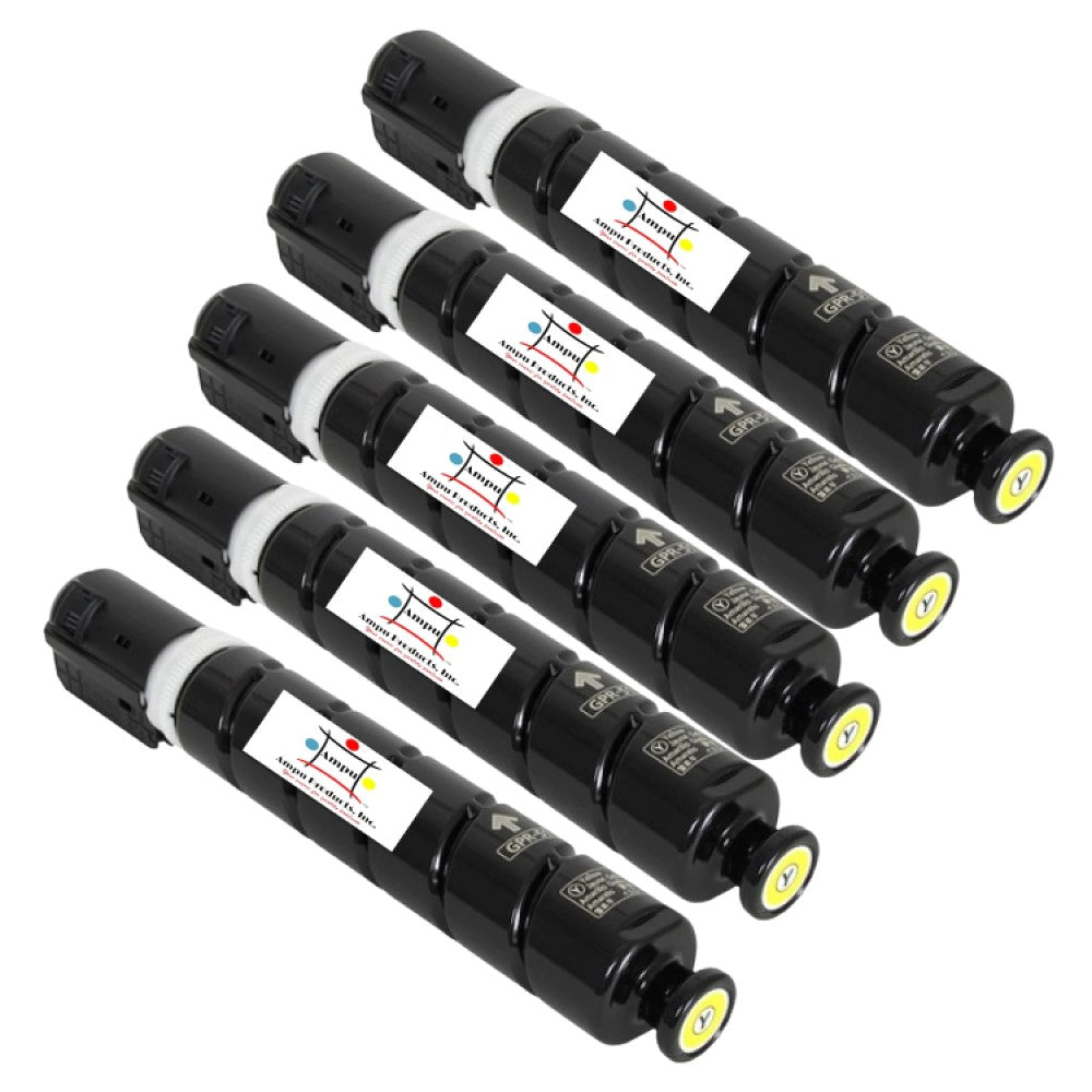 Ampuproducts Compatible Toner Cartridge Replacement For CANON 8519B003AA (GPR-51) 5-Pack