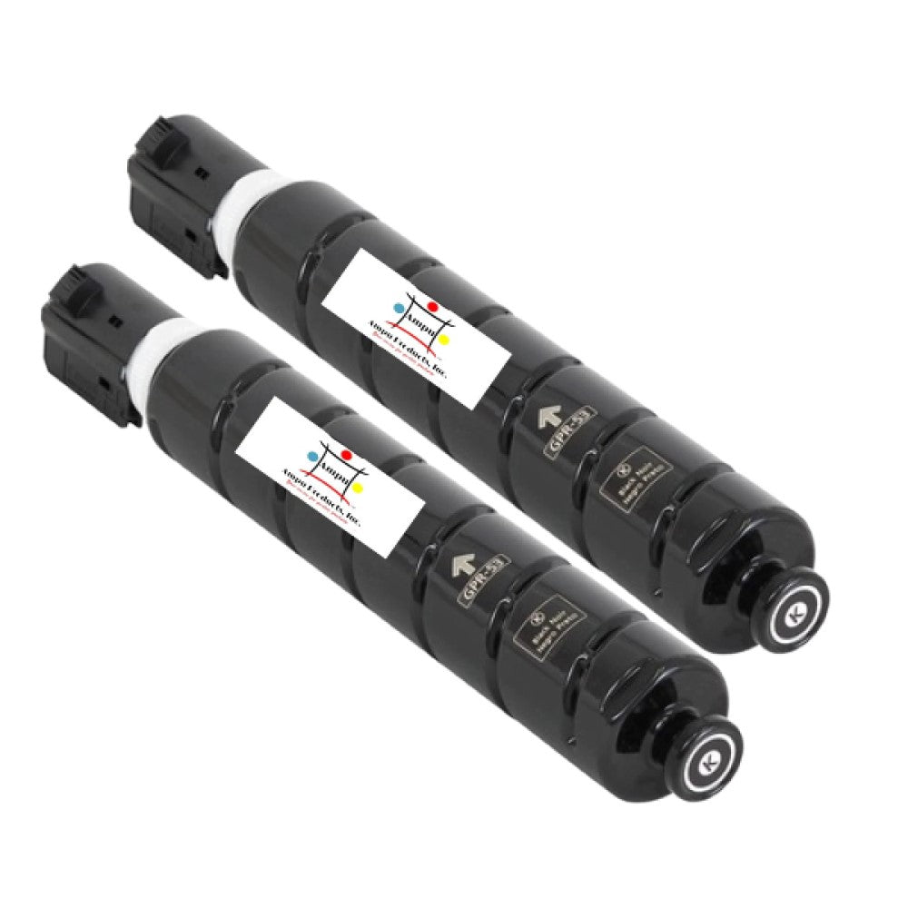 Ampuproducts Compatible Toner Cartridge Replacement For CANON 8524B003AA (GPR-53) 2-Pack