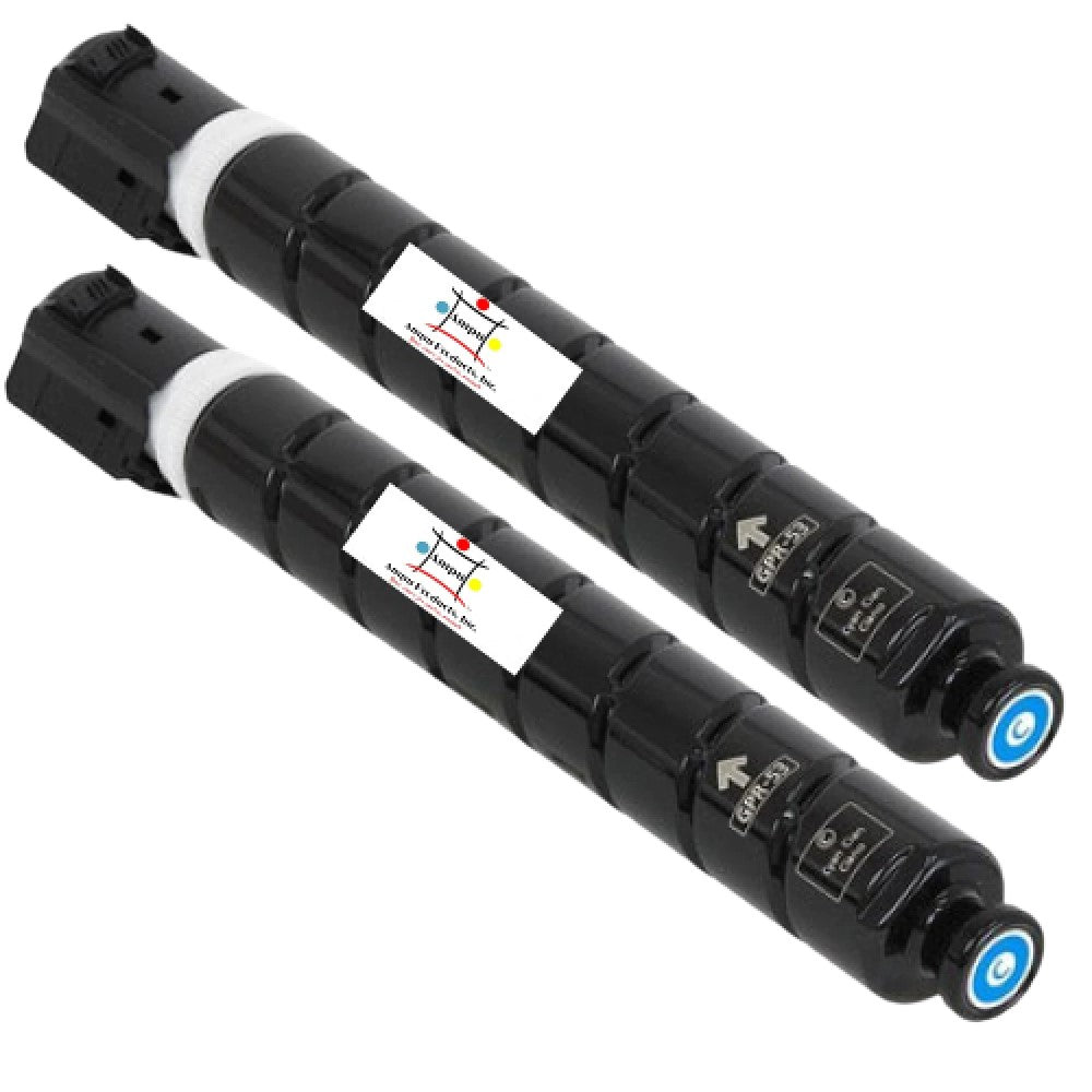Ampuproducts Compatible Toner Cartridge Replacement For CANON 8525B003AA (GPR-53) 2-Pack