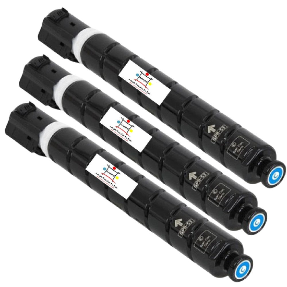 Ampuproducts Compatible Toner Cartridge Replacement For CANON 8525B003AA (GPR-53) 3-Pack