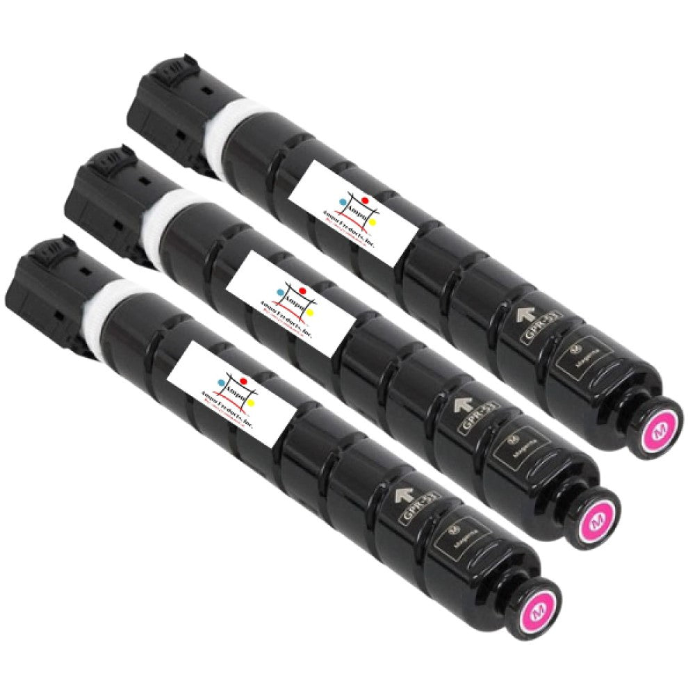 Ampuproducts Compatible Toner Cartridge Replacement For CANON 8526B003AA (GPR-53) 3-Pack
