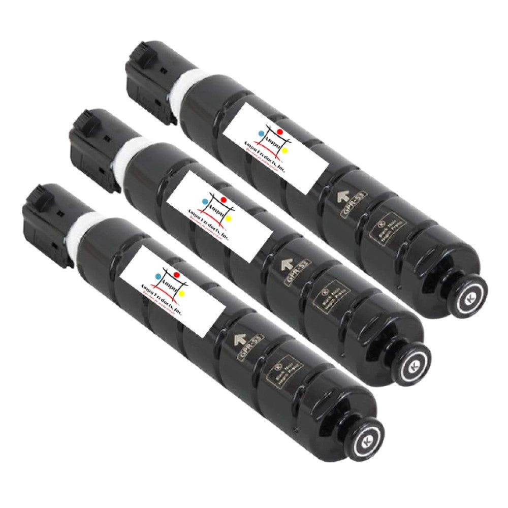 Ampuproducts Compatible Toner Cartridge Replacement For CANON 9106B003AA (GPR-52) 3-Pack