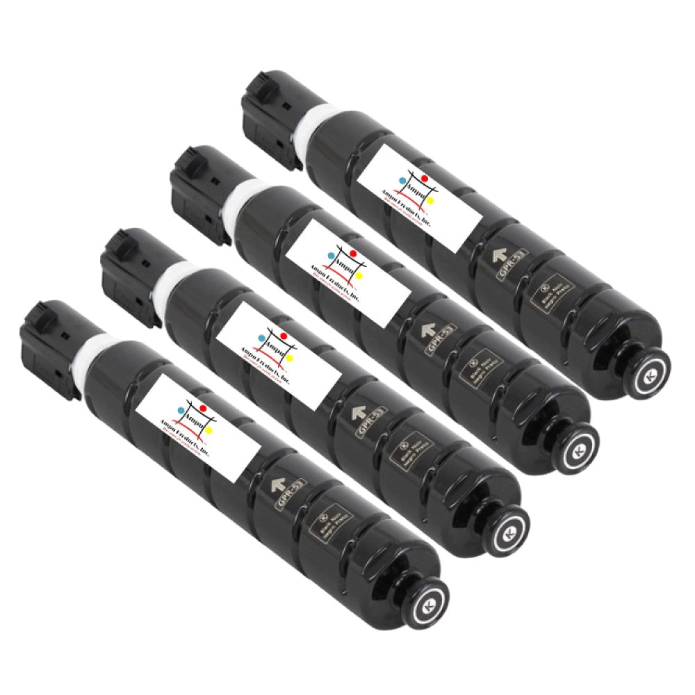 Ampuproducts Compatible Toner Cartridge Replacement For CANON 9106B003AA (GPR-52) 4-Pack