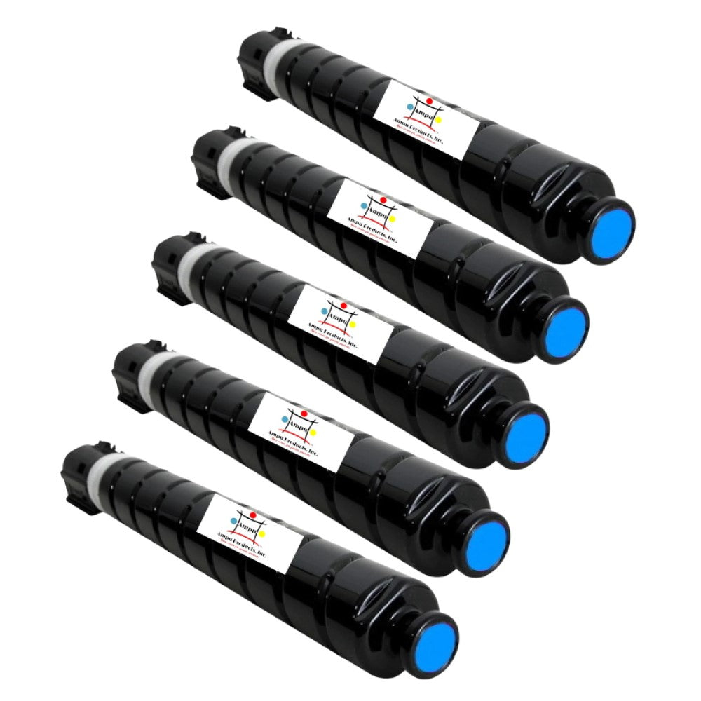 Ampuproducts Compatible Toner Cartridge Replacement For CANON 9107B003AA (GPR-52) 5-Pack