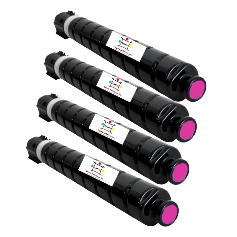 Ampuproducts Compatible Toner Cartridge Replacement For CANON 9108B003AA (GPR-52) 4-Pack