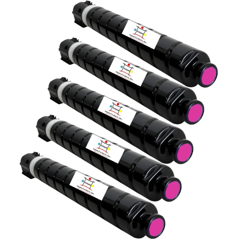Ampuproducts Compatible Toner Cartridge Replacement For CANON 9108B003AA (GPR-52) 5-Pack