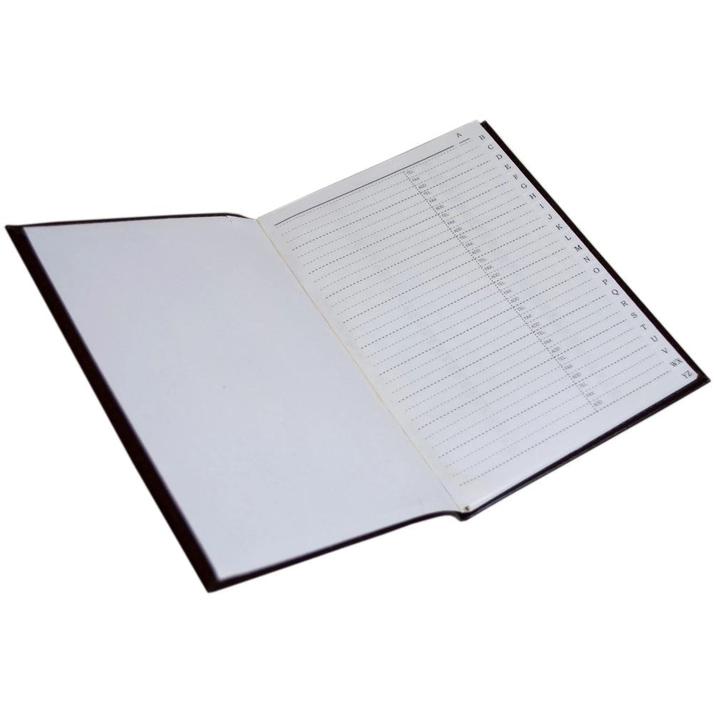 bh974 brown leather phone book
