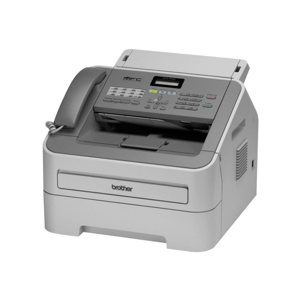 BRTMFC7240 Brother MFC-7240 - Multifunction printer - B/W - laser - Legal (8.5 in x 14 in) (original) - A4/Legal (media) - up to 21 ppm (copying) - up to 21 ppm (printing) - 250 sheets - 14.4 Kbps - USB 2.0