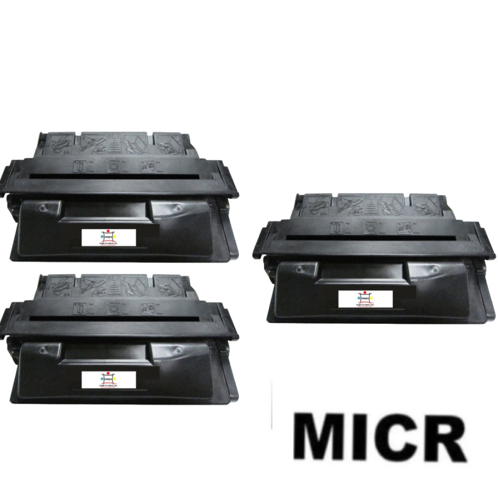 Ampuproducts Compatible Toner Cartridge Replacement for HP C4127X (27X) High Yield Black (10K YLD) 3-Pack (W/Micr)