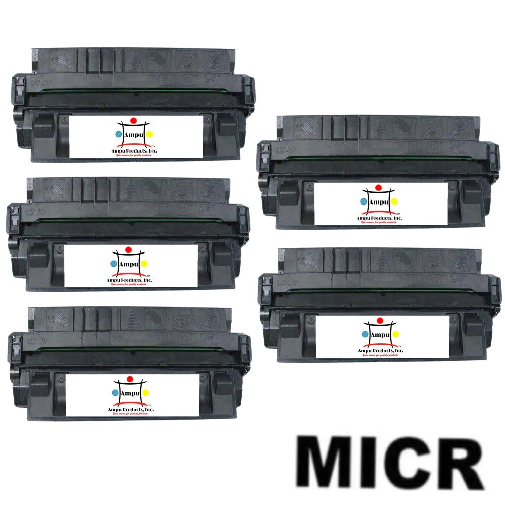Ampuproducts Compatible Toner Cartridge Replacement for HP C4129X (29X) High Yield Black (10K YLD) 5-Pack (W/Micr)